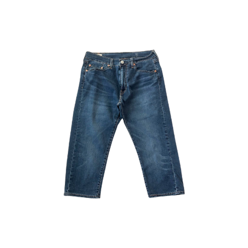 Levi’s Premium Capri Jeans Stretch Cropped Mid-Rise Women’s Size W30 Blue Denim